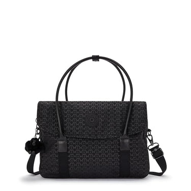 Kipling SUPERWORKER Umhängetasche, Computertaschen, Signature Emb (Schwarz) im Sale